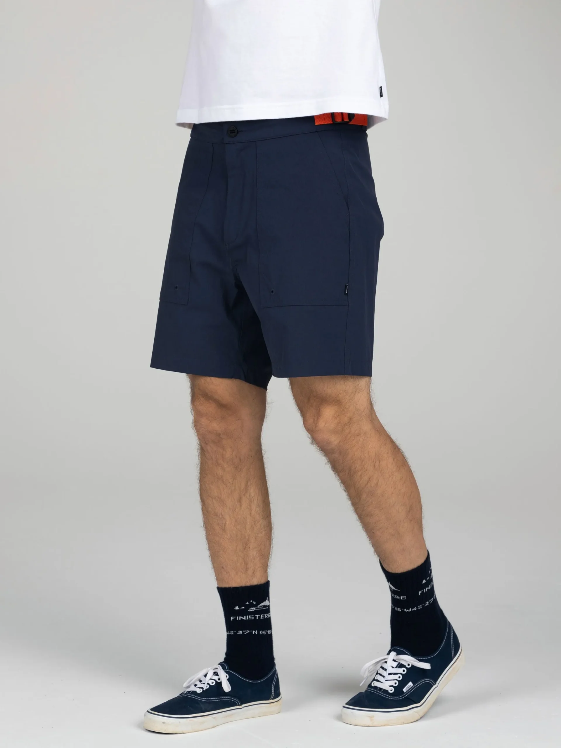 Fashion Finisterre Men's Walker Hybrid Shorts Navy