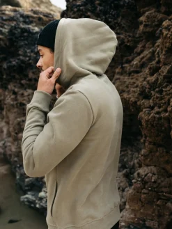 Clearance Finisterre Men's Zawn Hoodie WillowGreen