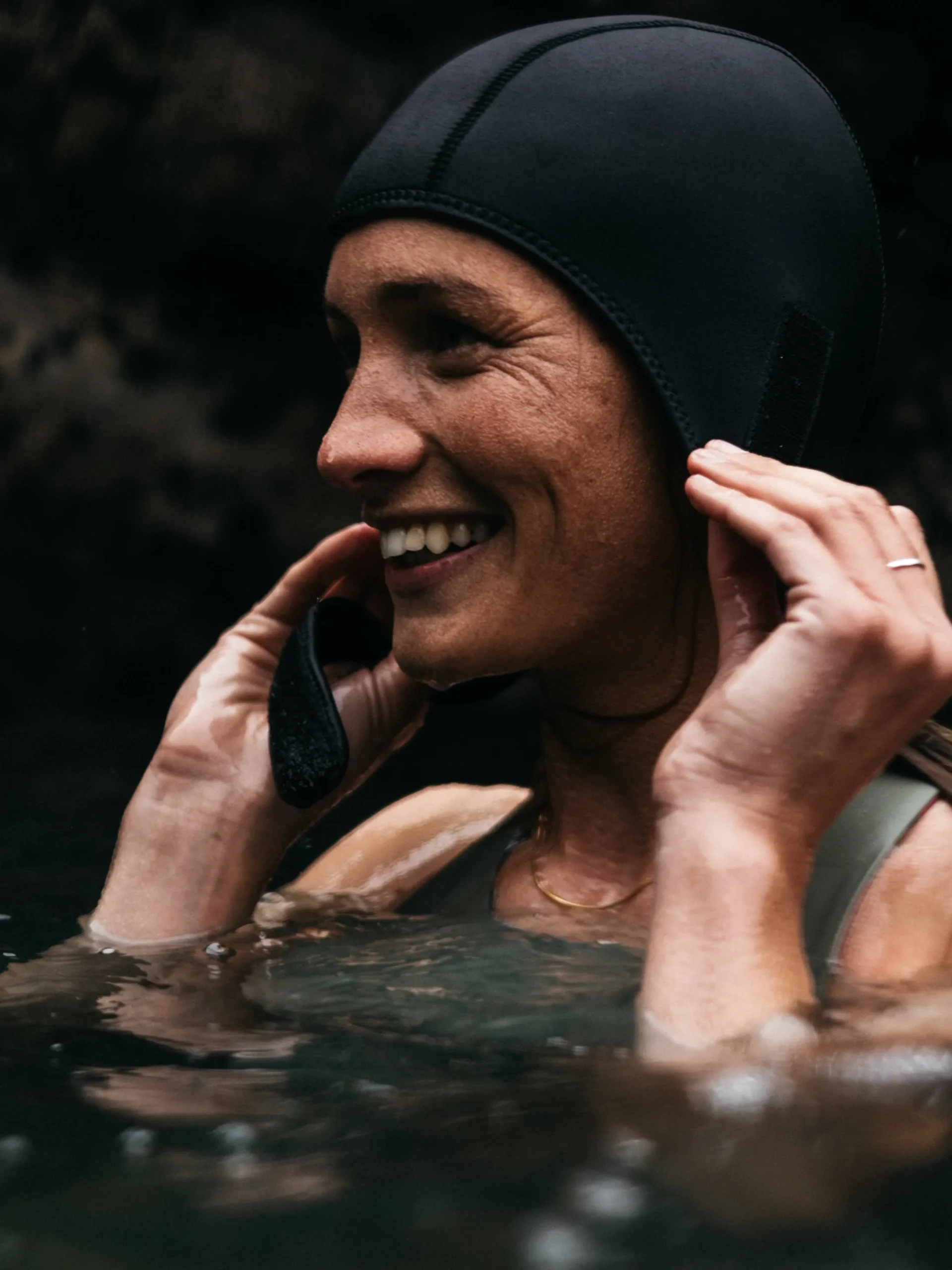 Fashion Finisterre Nieuwland 2mm Yulex® Cap Black
