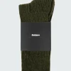 Best Sale Finisterre Ribbed Sock Khaki