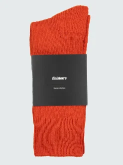 Cheap Finisterre Ribbed Sock DarkFlame