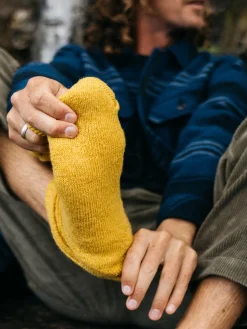 Cheap Finisterre Ribbed Sock Beeswax