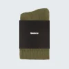 Outlet Finisterre Rossby Ankle Sports Sock Olive/Ecru