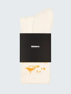 Best Sale Finisterre Rossby Sports Sock PendantEcru/Flame