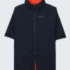 Cheap Finisterre Tego Long Sleeve Robe Navy/Flame