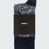 Shop Finisterre Tidelands Lightweight Sock PaisleyNavy/Ecru