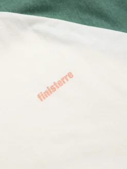 Best Sale Finisterre Women's Bailey T-Shirt Ecru/PineShadow
