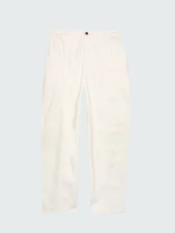 Shop Finisterre Women's Croft Workwear Balloon Pant Ecru