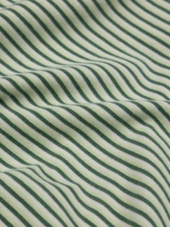 Shop Finisterre Women's Eldon Long Sleeve T-Shirt PineShadow/Ecru/TeaGreen