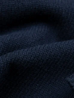 Store Finisterre Women's Eyre Roll Neck Knit Sweater Navy