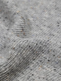 Fashion Finisterre Women's Farne Crew Neck Knit Sweater GreyMarl