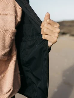 Shop Finisterre Women's Firecrest Hooded Jacket Black