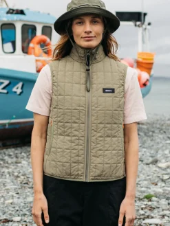 Fashion Finisterre Women's Firecrest Vest WillowGreen