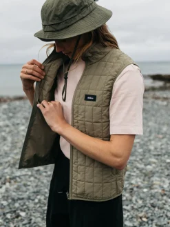 Fashion Finisterre Women's Firecrest Vest WillowGreen
