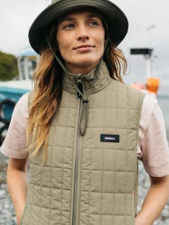 Fashion Finisterre Women's Firecrest Vest WillowGreen
