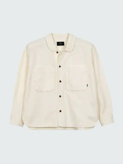 Sale Finisterre Women's Gwavas Overshirt Ecru