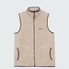 Fashion Finisterre Women's Hegen Wool Fleece Vest Oatmeal