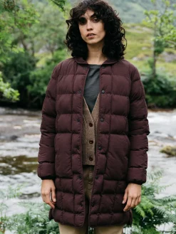 Cheap Finisterre Women's Lapwing Coat BlackCherry