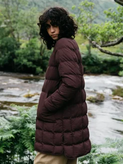 Cheap Finisterre Women's Lapwing Coat BlackCherry