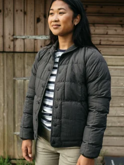 Shop Finisterre Women's Lapwing Insulated Jacket Raven