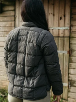 Shop Finisterre Women's Lapwing Insulated Jacket Raven