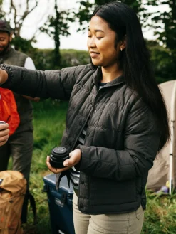 Shop Finisterre Women's Lapwing Insulated Jacket Raven