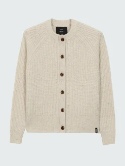 Flash Sale Finisterre Women's Mora Crew Neck Cardigan Ecru