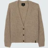 Hot Finisterre Women's Mora Knit Cardigan Oatmeal