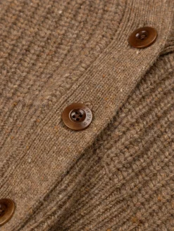 New Finisterre Women's Mora Knit Cardigan EarthBrown