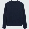 Hot Finisterre Women's Mora Knit Sweater Navy