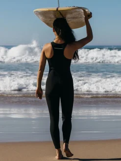 Best Sale Finisterre Women's Nieuwland 2mm Yulex® Long Jane Swimsuit Black
