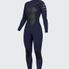 New Finisterre Women's Nieuwland 4.5/3.5mm Yulex® Chest Zip Wetsuit Ink