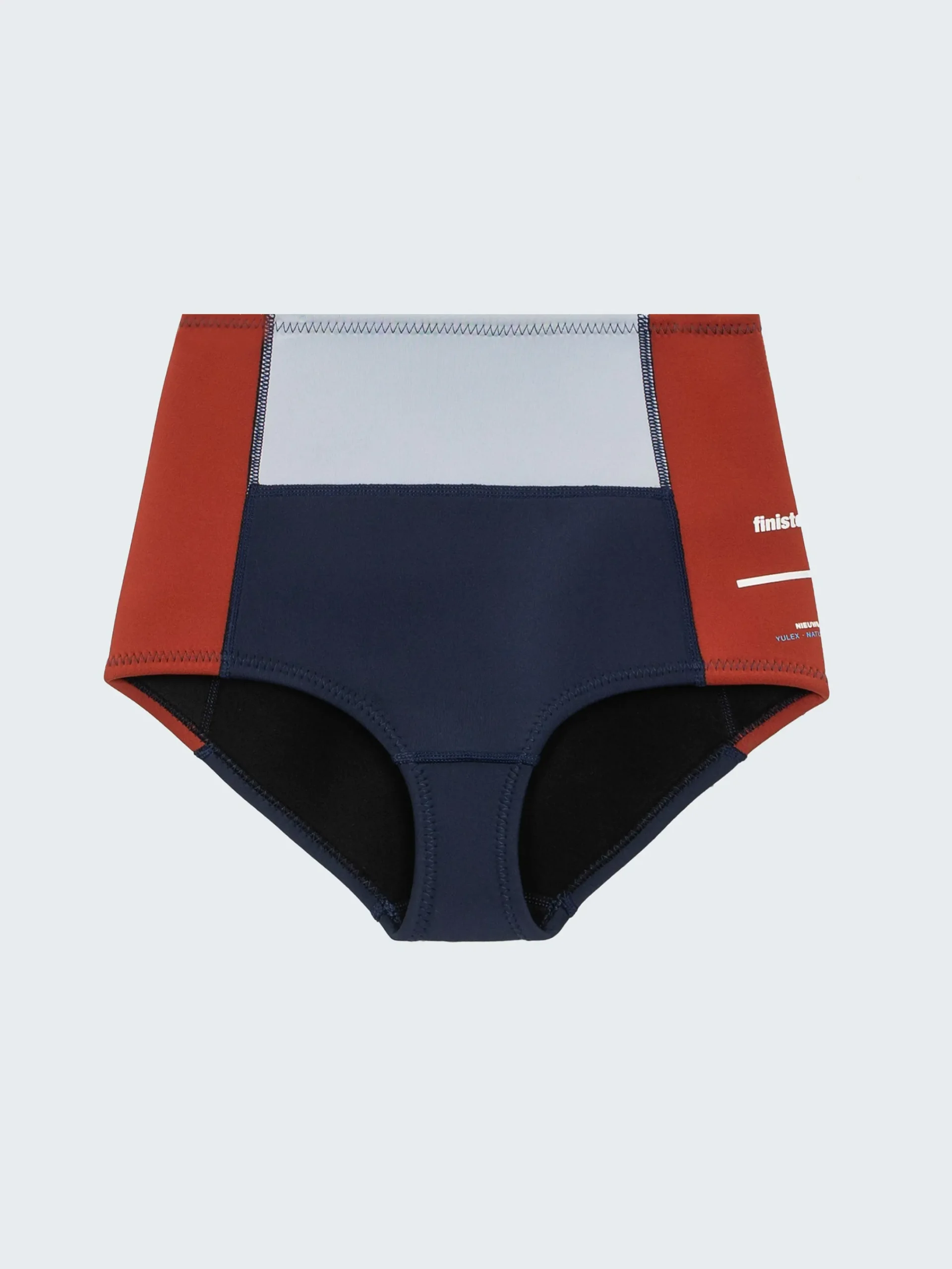 Online Finisterre Women's Nieuwland 2mm Yulex® Pant Navy/Sky/Rust