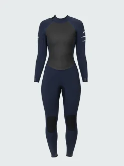 Sale Finisterre Women's Nieuwland 5.5/4.5mm Yulex® Back Zip Wetsuit Ink