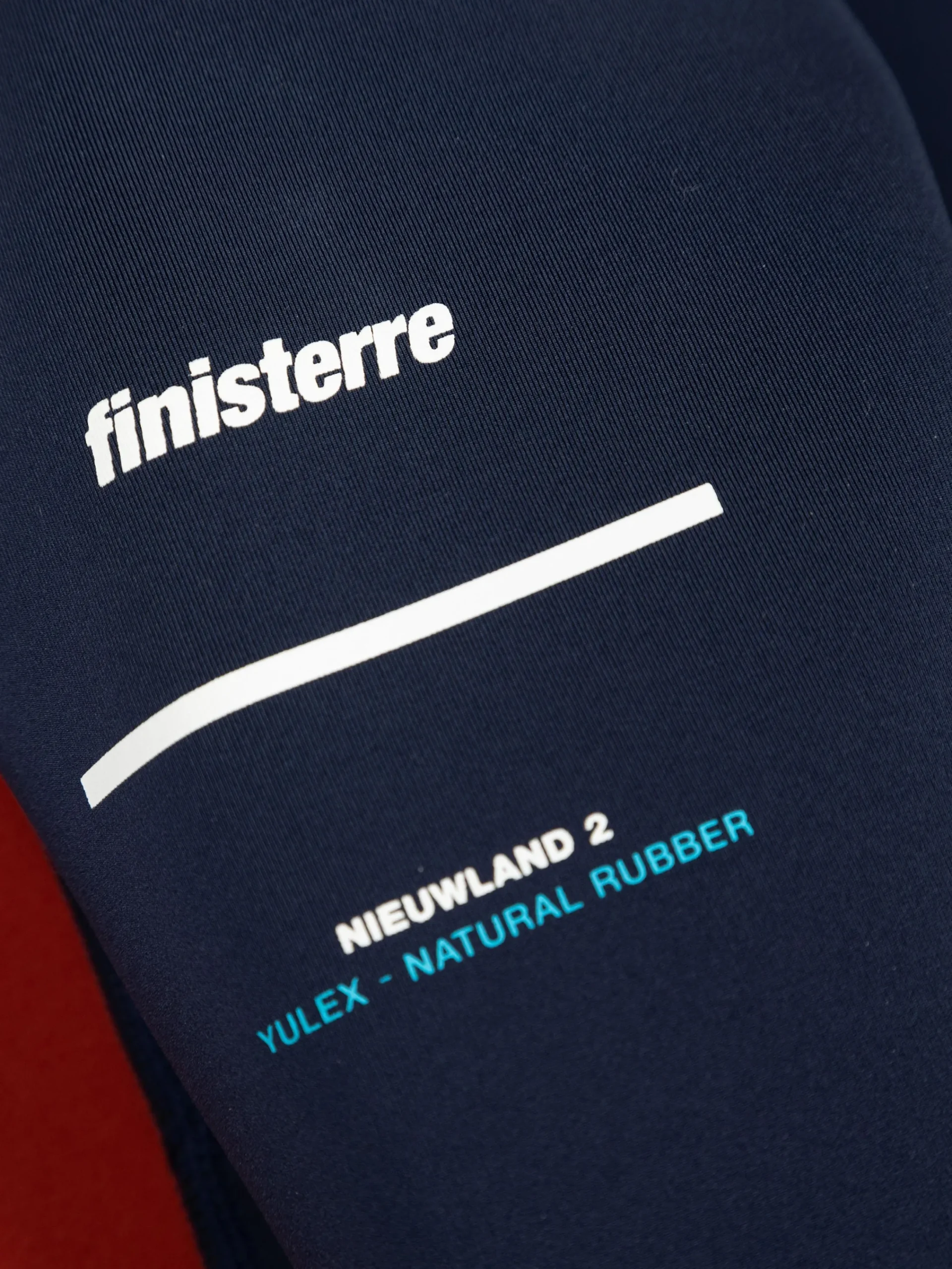 Clearance Finisterre Women's Nieuwland 2mm Yulex® Long Sleeve Swimsuit Navy/Sky/Rust