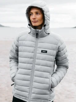 Store Finisterre Women's Nimbus Hooded Jacket Whale