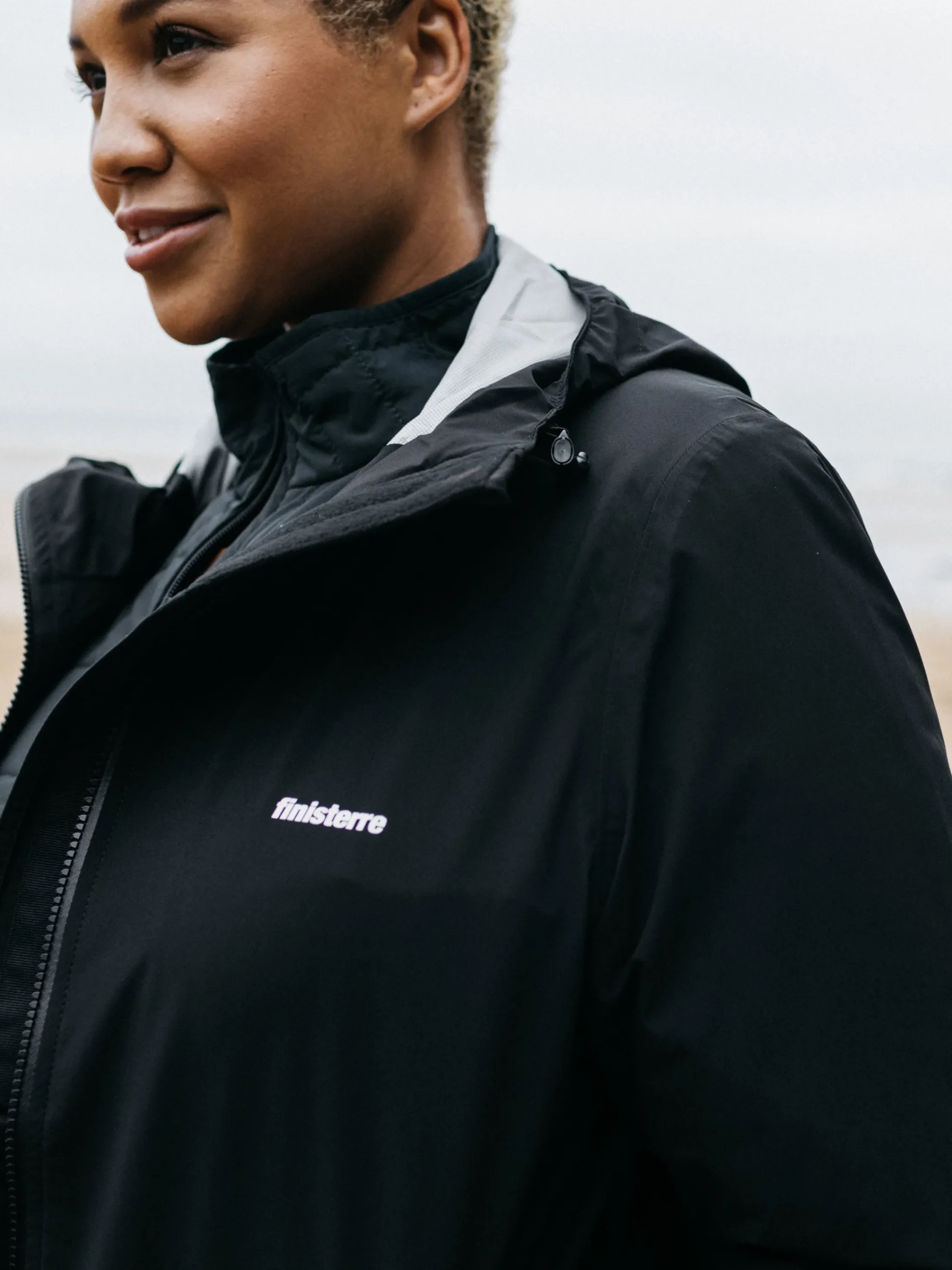 Flash Sale Finisterre Women's Rainbird Waterproof Jacket Black