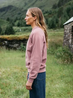 Online Finisterre Women's Serpentine Sweatshirt HeatherMist