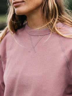 Online Finisterre Women's Serpentine Sweatshirt HeatherMist