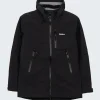 Shop Finisterre Women's Stormbird Waterproof Jacket Black