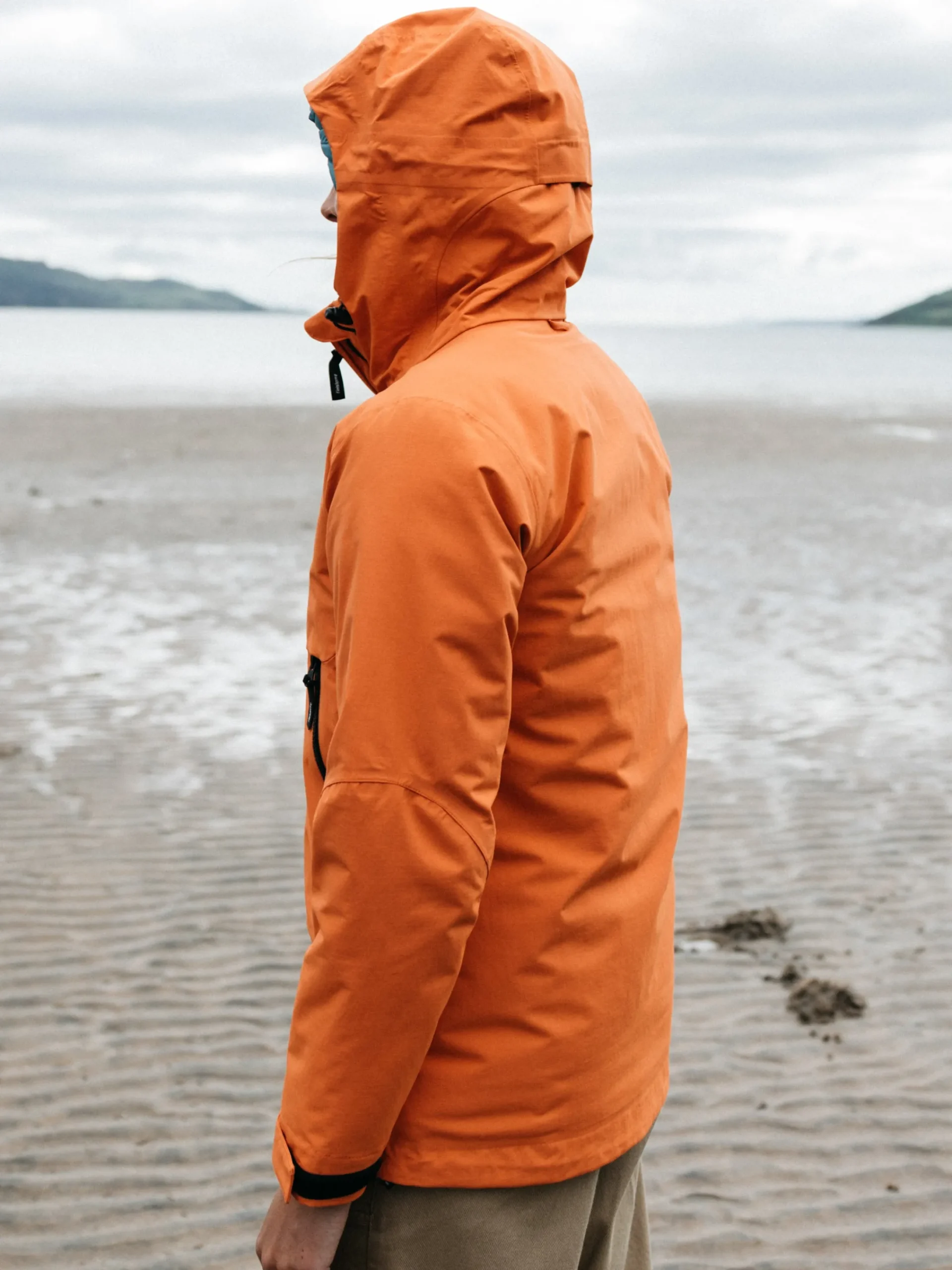 Clearance Finisterre Women's Stormbird Waterproof Jacket RedRust