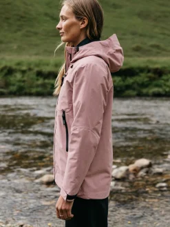 Sale Finisterre Women's Stormbird Waterproof Jacket HeatherMist