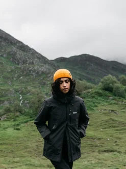 Shop Finisterre Women's Stormbird Waterproof Jacket Black