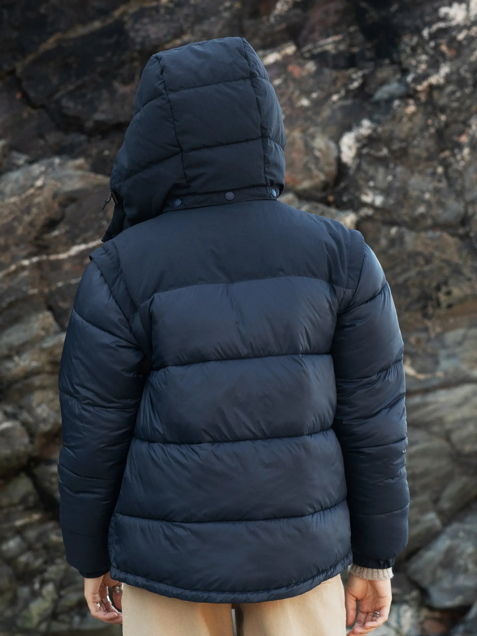 Cheap Finisterre Women's Stratos Modular Jacket Navy