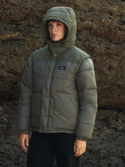 Cheap Finisterre Women's Stratos Modular Jacket Olive