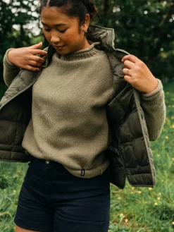 Online Finisterre Women's Taran Sweater WillowGreen