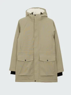Cheap Finisterre Women's Vellus Parka Jacket WillowGreen