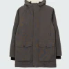 Outlet Finisterre Women's Vellus Parka Jacket Raven