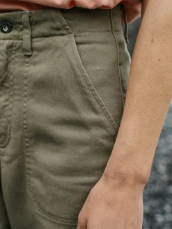 Flash Sale Finisterre Women's Yarrel Canvas Pant WillowGreen